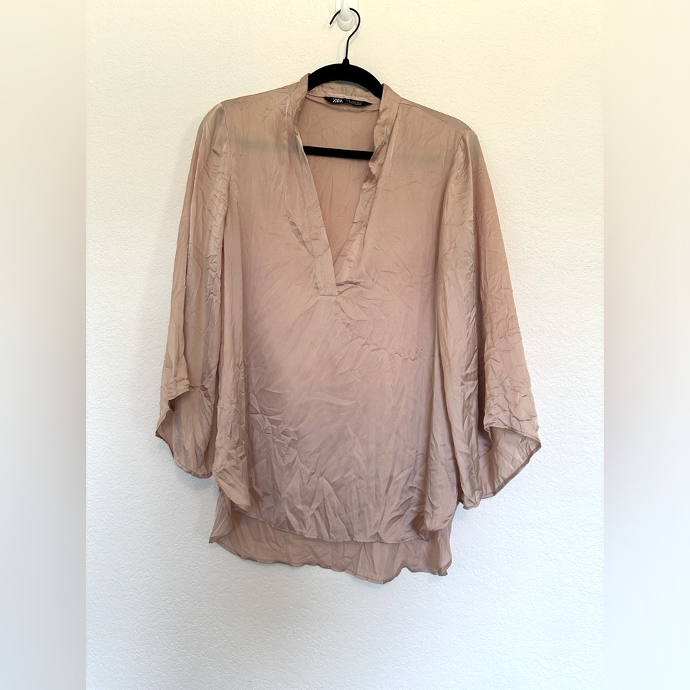Zara Satin Blouse